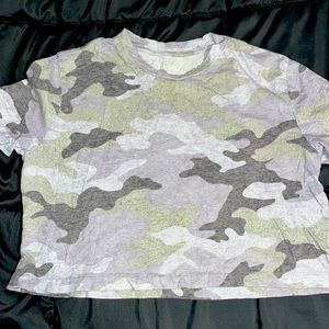 Aeropostale Cropped Boxy Tee XS